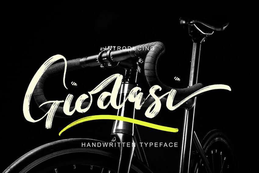 Giodasi-Font-Hand-written-typeface