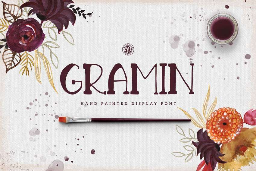 Gramin-font-Hand-Painted