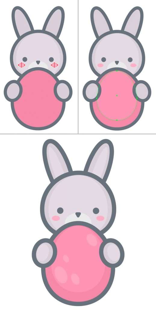 Langkah 9-easter-bunny-egg