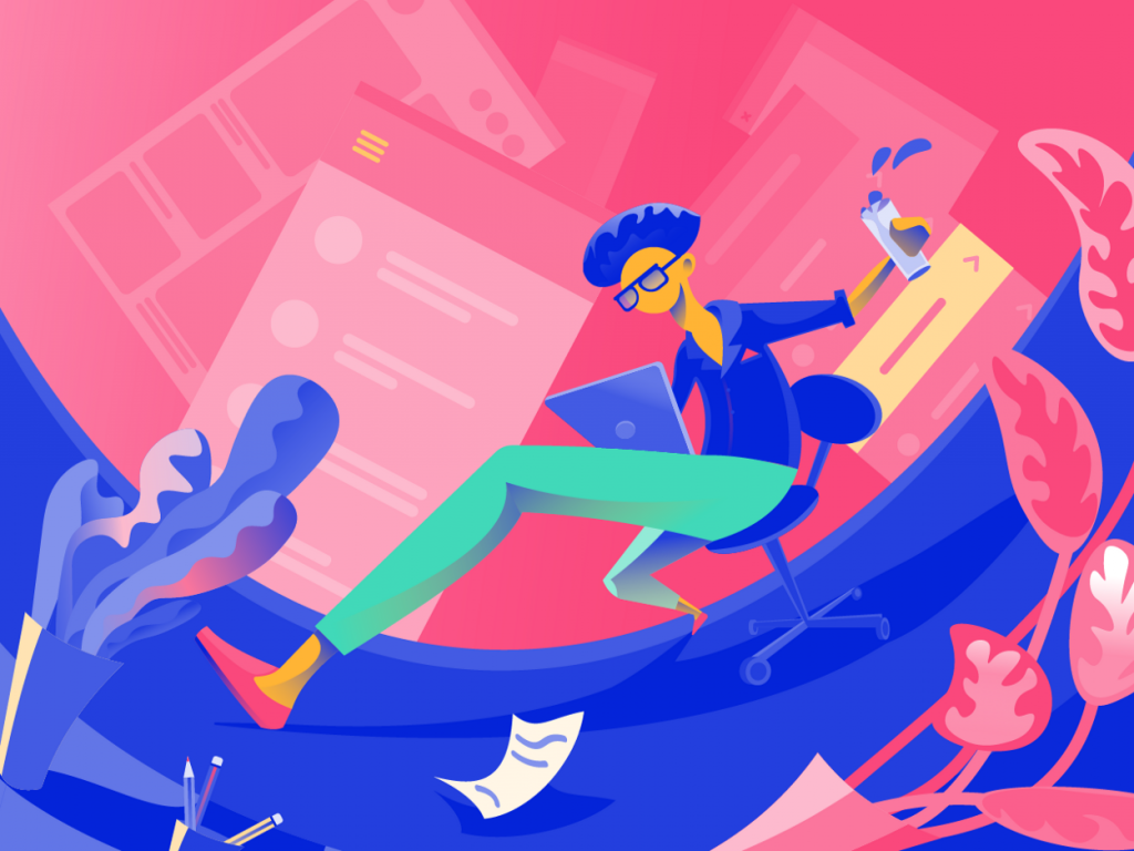 Tips Membuat Style Flat Design Sendiri Langkah membuat flat design 01