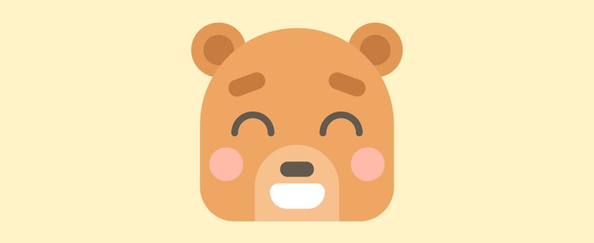 Membuat-Icon-Flat-Design-Character-Beruang-di-Adobe-Illustrator