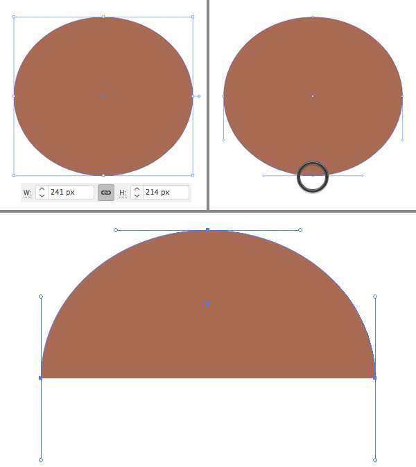 Flat Design Jamur Musim Gugur di Adobe Illustrator Membuat Jamur Flat Design Vector di Adobe Illustrator 01