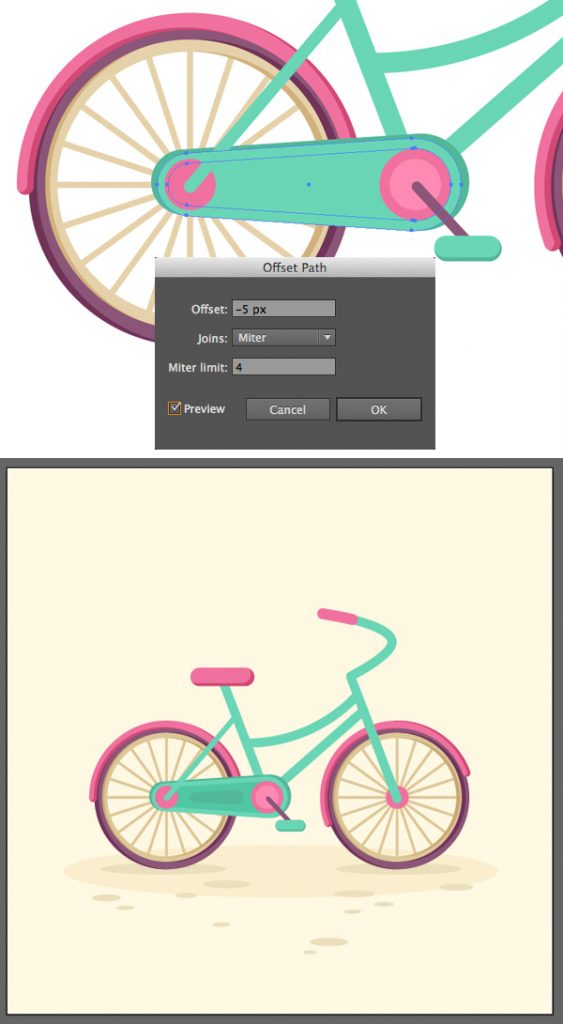 Tahap 15-flat-bicycle-wheels
