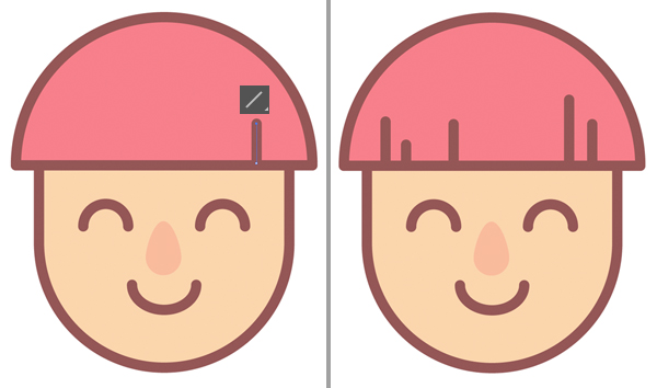 Tahap 6-flat design