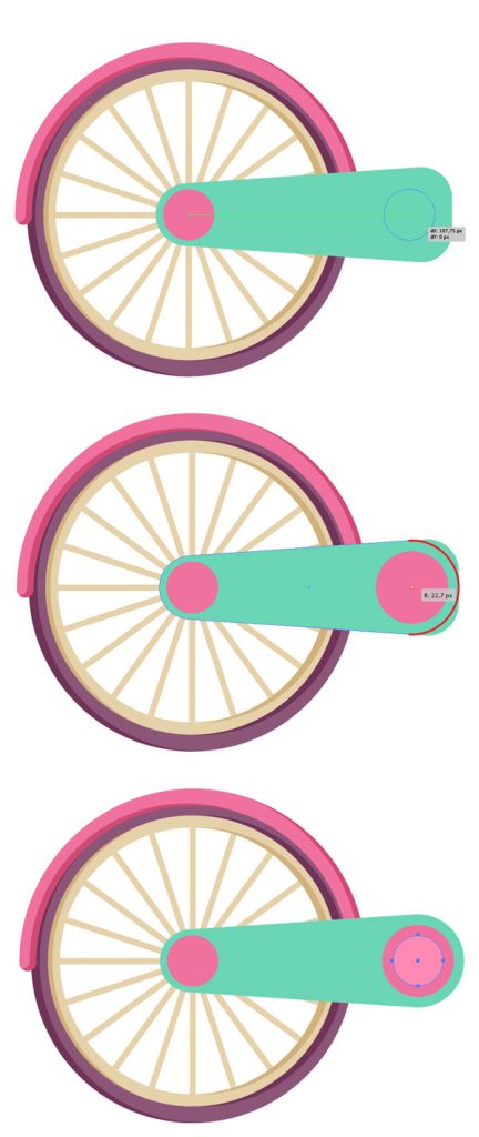 Tahap 9-flat-bicycle-wheels