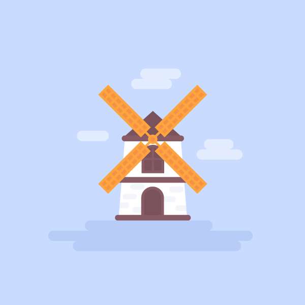Tutorial "Flat Design" Kincir Angin di Adobe Illustrator Tutorial Membuat Flat Design Kincir Angin di Adobe Illustrator
