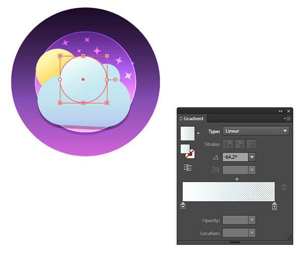 Tutorial Membuat Ikon Flat Design Aplikasi Cuaca 06
