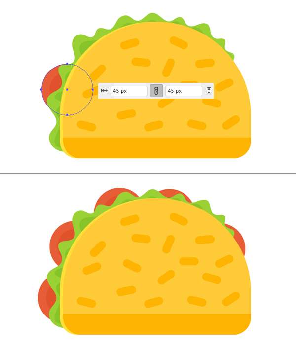 Tutorial-Membuat-Ikon-Taco-Flat-Design-07