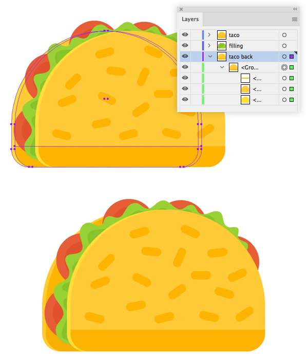 Tutorial-Membuat-Ikon-Taco-Flat-Design-08