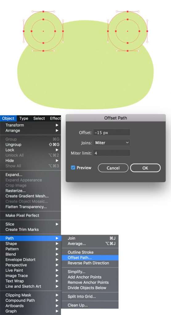 menggambar-character-flat-design-kodok-di-adobe-illustrator 4