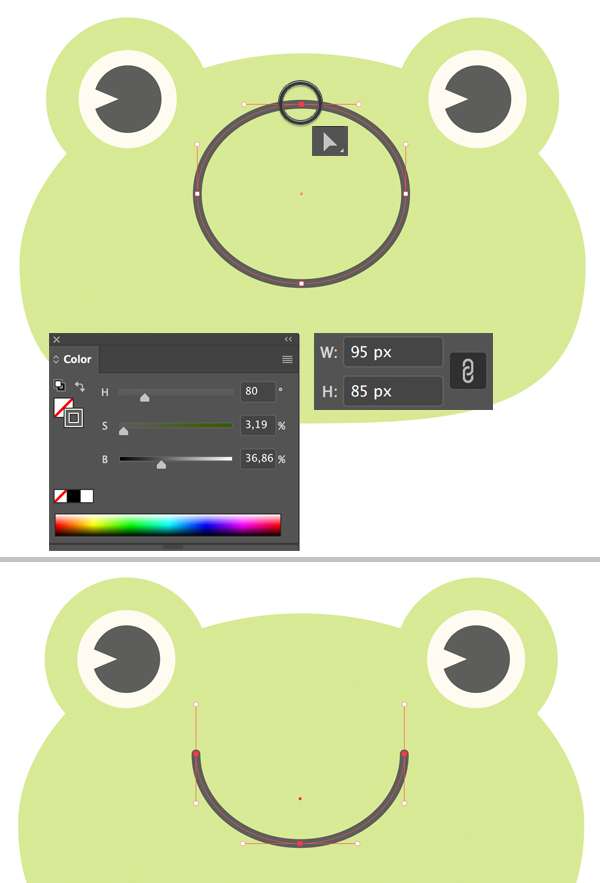 menggambar-character-flat-design-kodok-di-adobe-illustrator 7