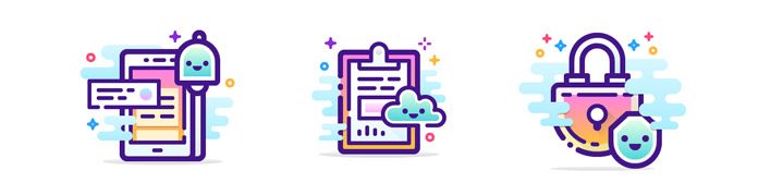 tips flat-design-sparks