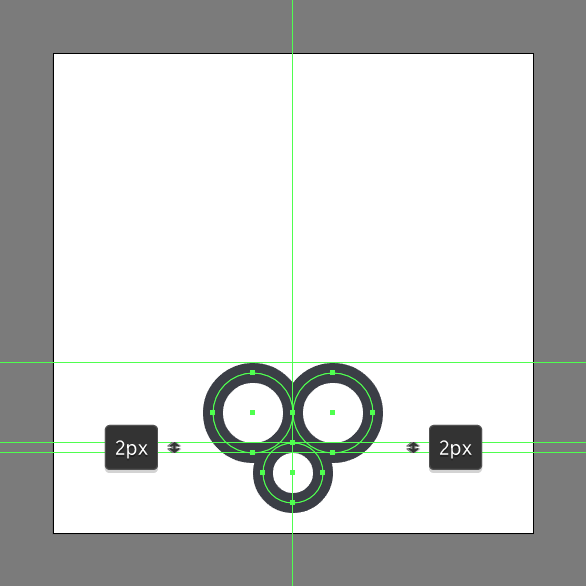 Tutorial Ikon Flat Design Kunci Kuno di Adobe Illustrator 03