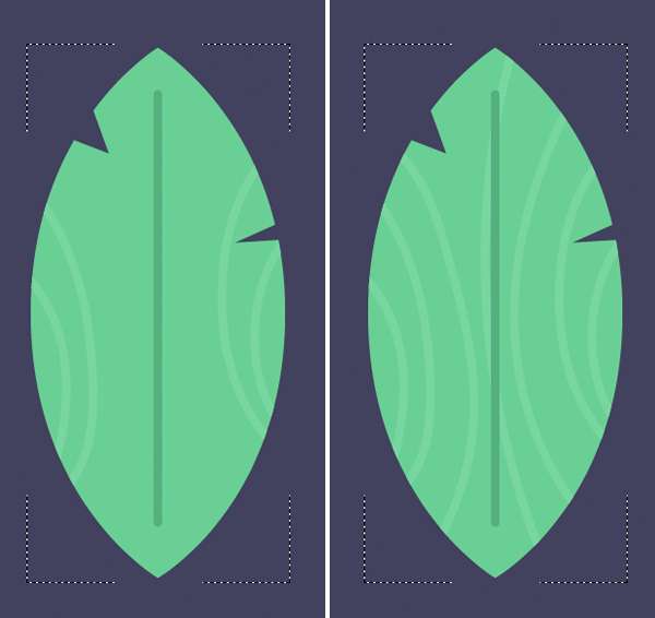 Tutorial Dasar "Flat Design" Daun di Illustrator CC Tutorial Membuat Daun Flat Design 08 di Adobe Illustrator CC