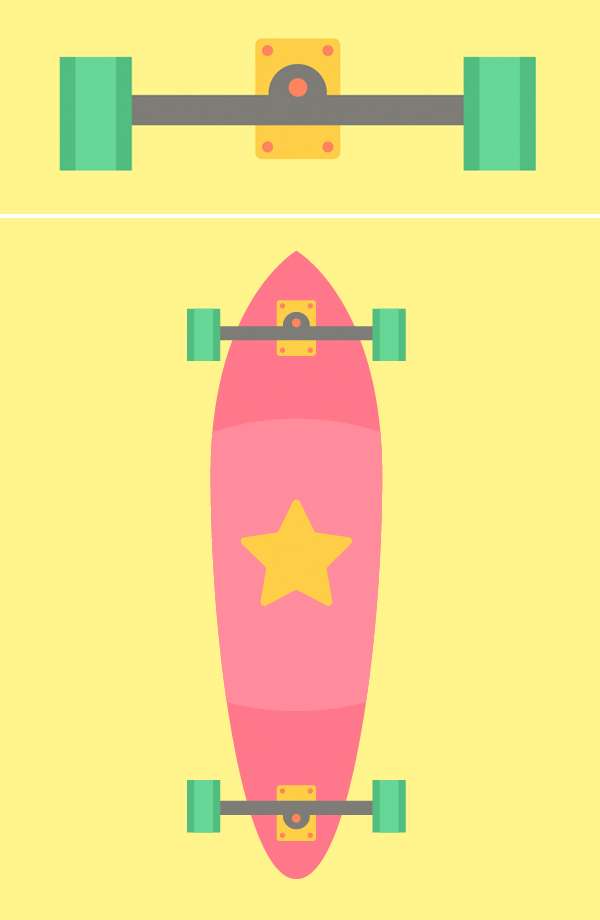Tutorial Membuat Flat Design Skateboards Menggunakan Adobe Illustrator 05