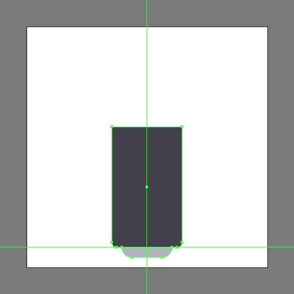 Tutorial Desain Ikon "Flat Design" Battery di Illustrator Tutorial Membuat Ikon Baterai di Adobe Illustrator CC 04