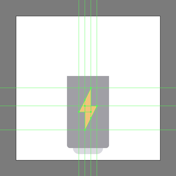Tutorial Desain Ikon "Flat Design" Battery di Illustrator Tutorial Membuat Ikon Baterai di Adobe Illustrator CC 06