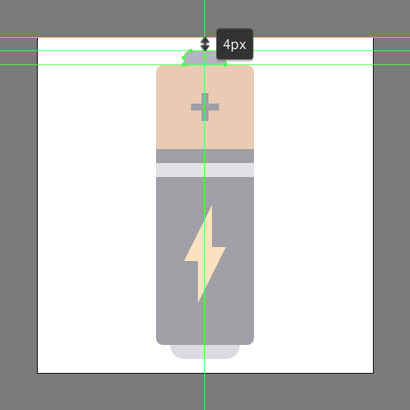 Tutorial Desain Ikon "Flat Design" Battery di Illustrator Tutorial Membuat Ikon Baterai di Adobe Illustrator CC 10