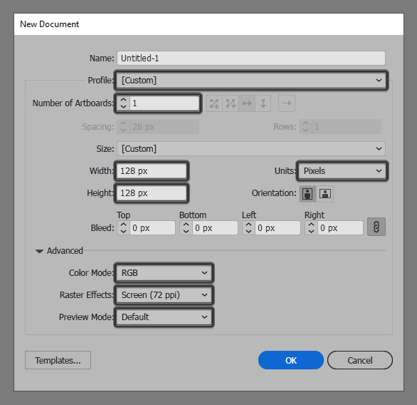 Tutorial Membuat Ikon Emoji Bumi di Adobe Illustrator CC 01