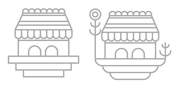 Tutorial Desain Ikon "Flat Design" House Vector Tutorial Membuat Ikon Flat Design Vektor Bangunan Bergaya Fantasi 03