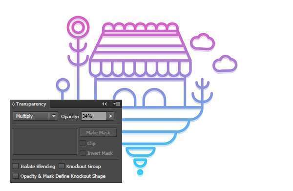 Tutorial Desain Ikon "Flat Design" House Vector Tutorial Membuat Ikon Flat Design Vektor Bangunan Bergaya Fantasi 06