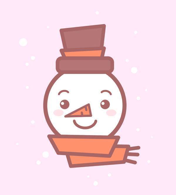 Tutorial Membuat Ikon Karakter Snowman di Adobe Illustrator 13