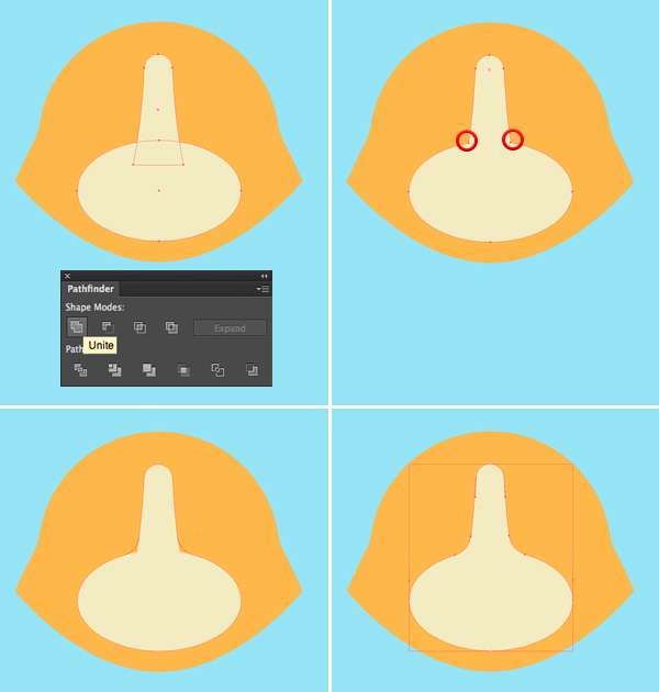 Tutorial Membuat Logo Karakter Serigala di Adobe Illustrator CC 06