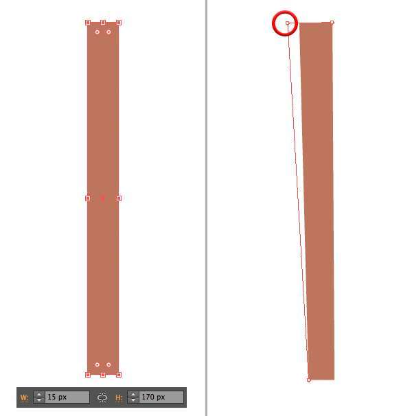 Tutorial Menggambar ilustrasi Vektor Bangunan Flat Design 01