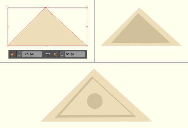 Tutorial Menggambar ilustrasi Vektor Bangunan Flat Design 05