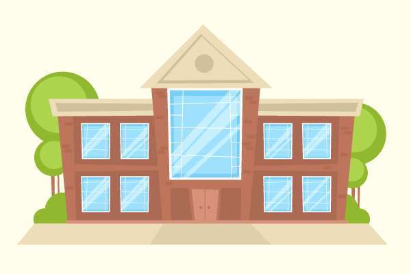 Tutorial Menggambar ilustrasi Vektor Bangunan Flat Design di Adobe Illustrator CC