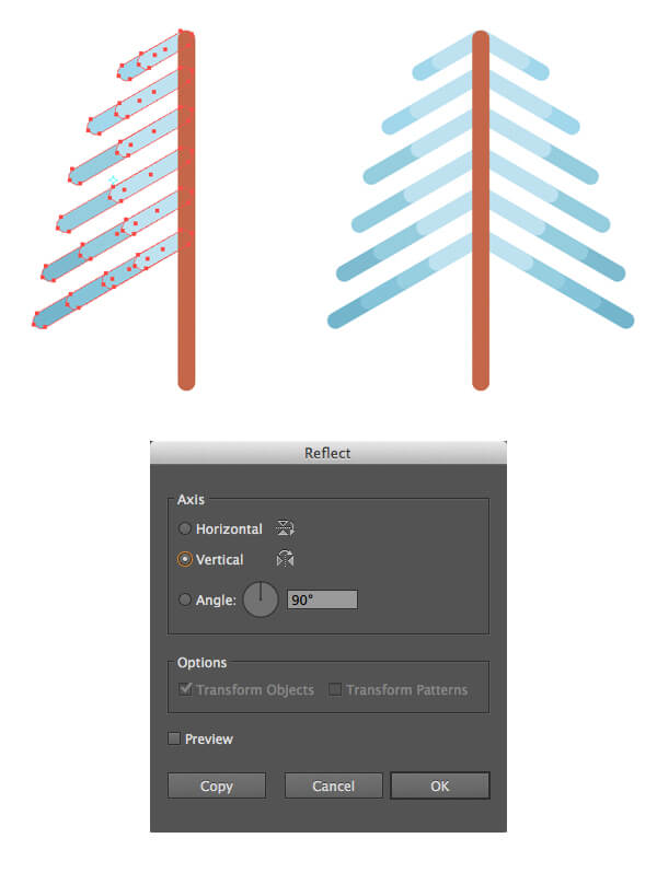 Tutorial Membuat Flat Design Musim Dingin di Adobe Illustrator CC 05