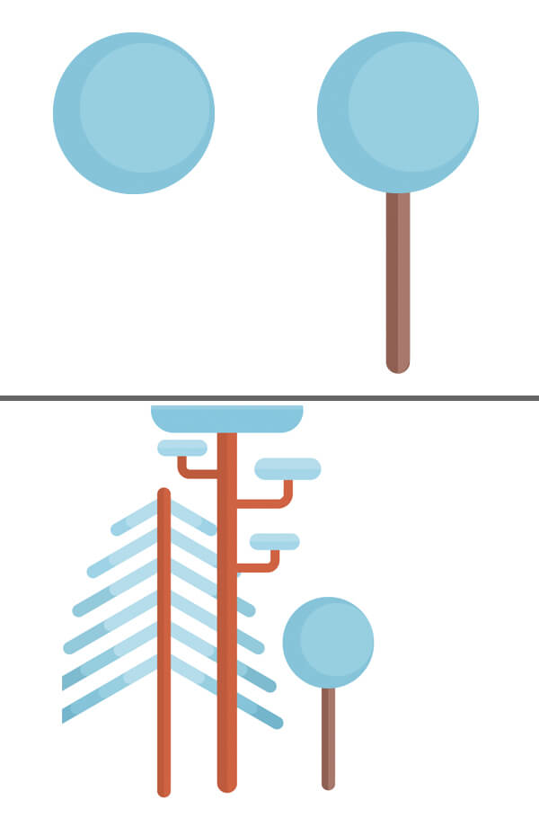 Tutorial Membuat Flat Design Musim Dingin di Adobe Illustrator CC 12