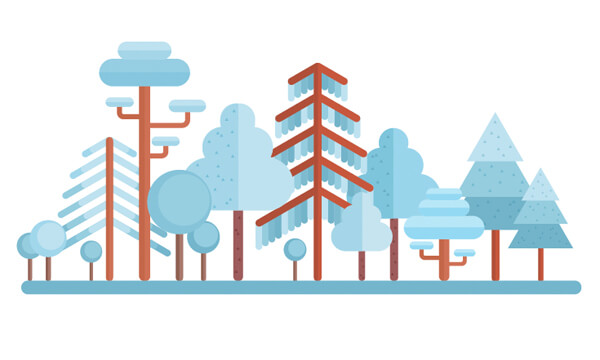 Tutorial Membuat Flat Design Musim Dingin di Adobe Illustrator CC 23