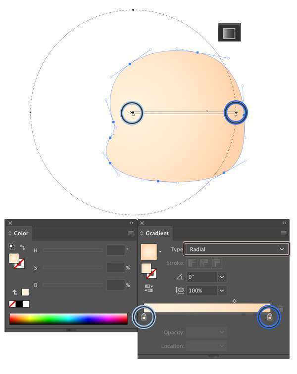 Tutorial Membuat Ikon Anak Kecil di Adobe Illustrator CC 03