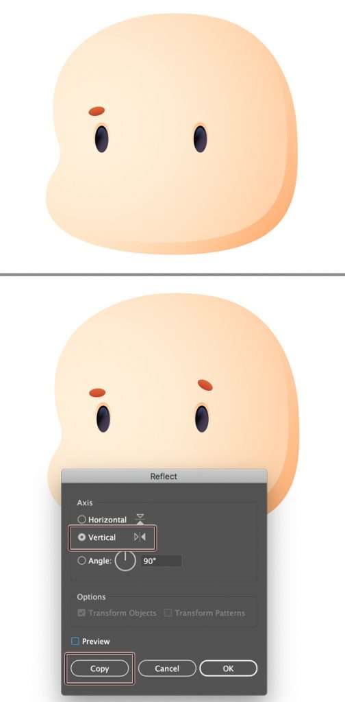 Tutorial Membuat Ikon Anak Kecil di Adobe Illustrator CC 06