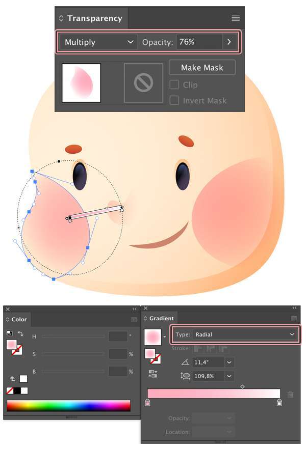 Tutorial Membuat Ikon Anak Kecil di Adobe Illustrator CC 10