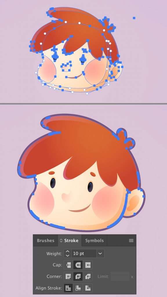 Tutorial Membuat Ikon Anak Kecil di Adobe Illustrator CC 14