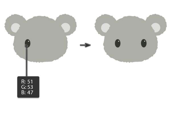 Tutorial Membuat Ilustrasi Koala di Adobe Illustrator CC 06