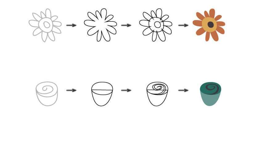 Tutorial Membuat Ilustrasi Musim Semi di Adobe Illustrator CC 19
