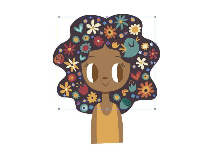 Tutorial Membuat Ilustrasi Musim Semi di Adobe Illustrator CC 25