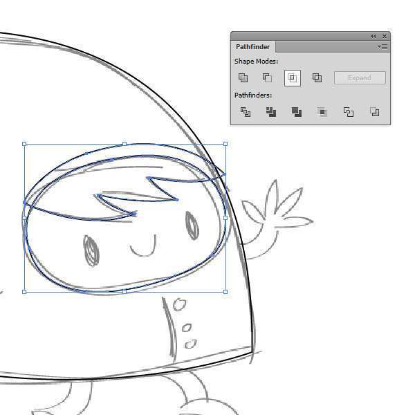 Tutorial Membuat Karakter Secara Cepat dan Unik di Adobe Illustrator CC 06