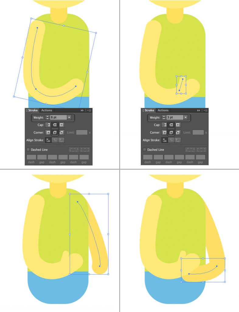 Tutorial Membuat Interior Flat Desain Flat di Adobe Illustrator CC 12